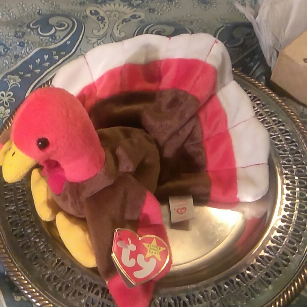 Vintage ty baby.  Gobbles the turkey